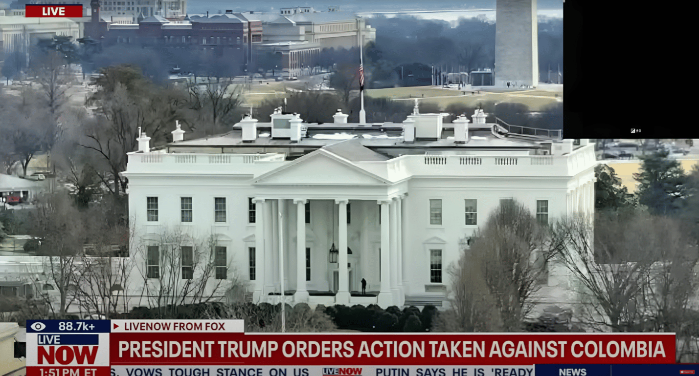 Trump Retaliates Against Colombia's Flight Rejection