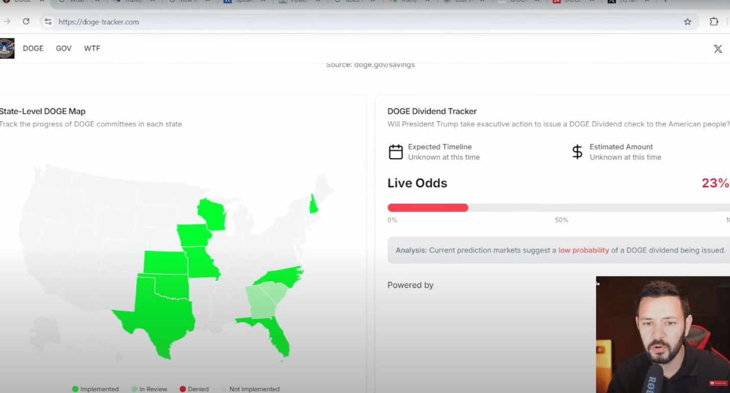 Breaking: Trump's Doge Dividend Plan Could Bypass Congress Through Executive Action